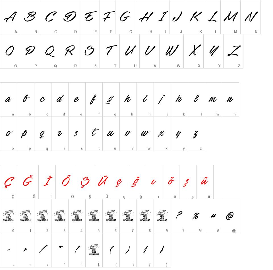 Stackyard  font