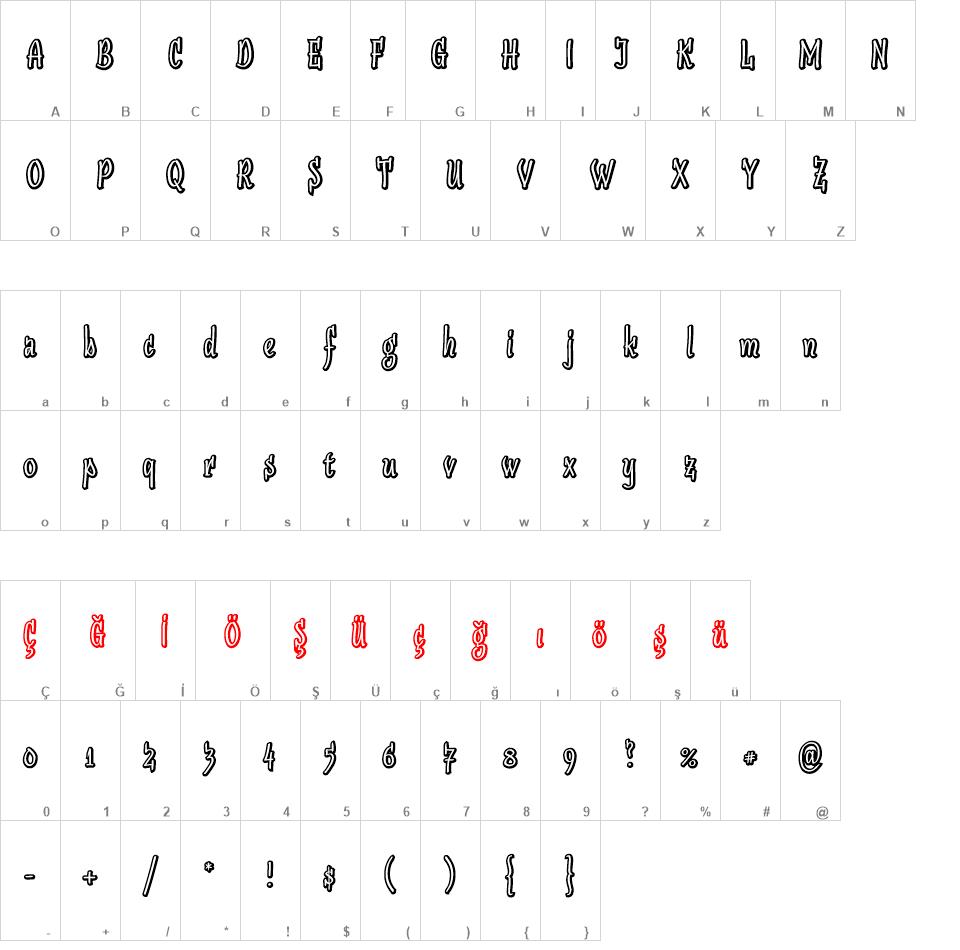 Sudegnak No2 font