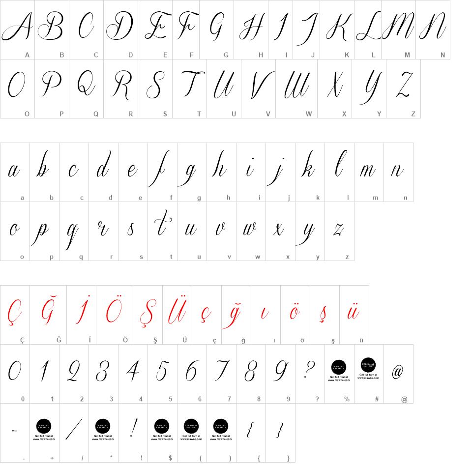Quincho font