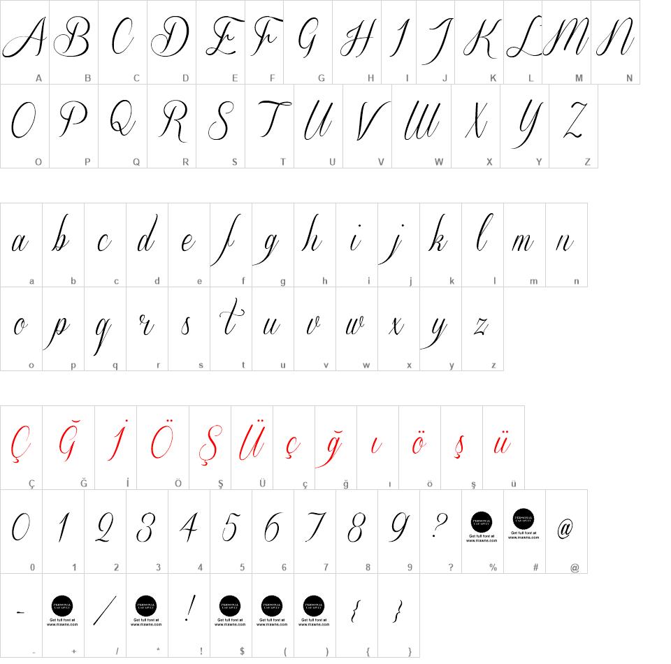 Quincho font