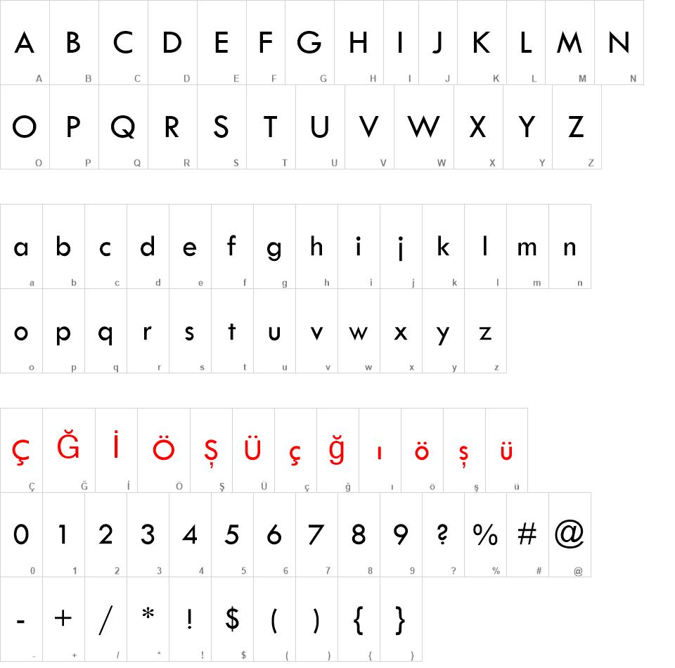 Tw Cen MT font