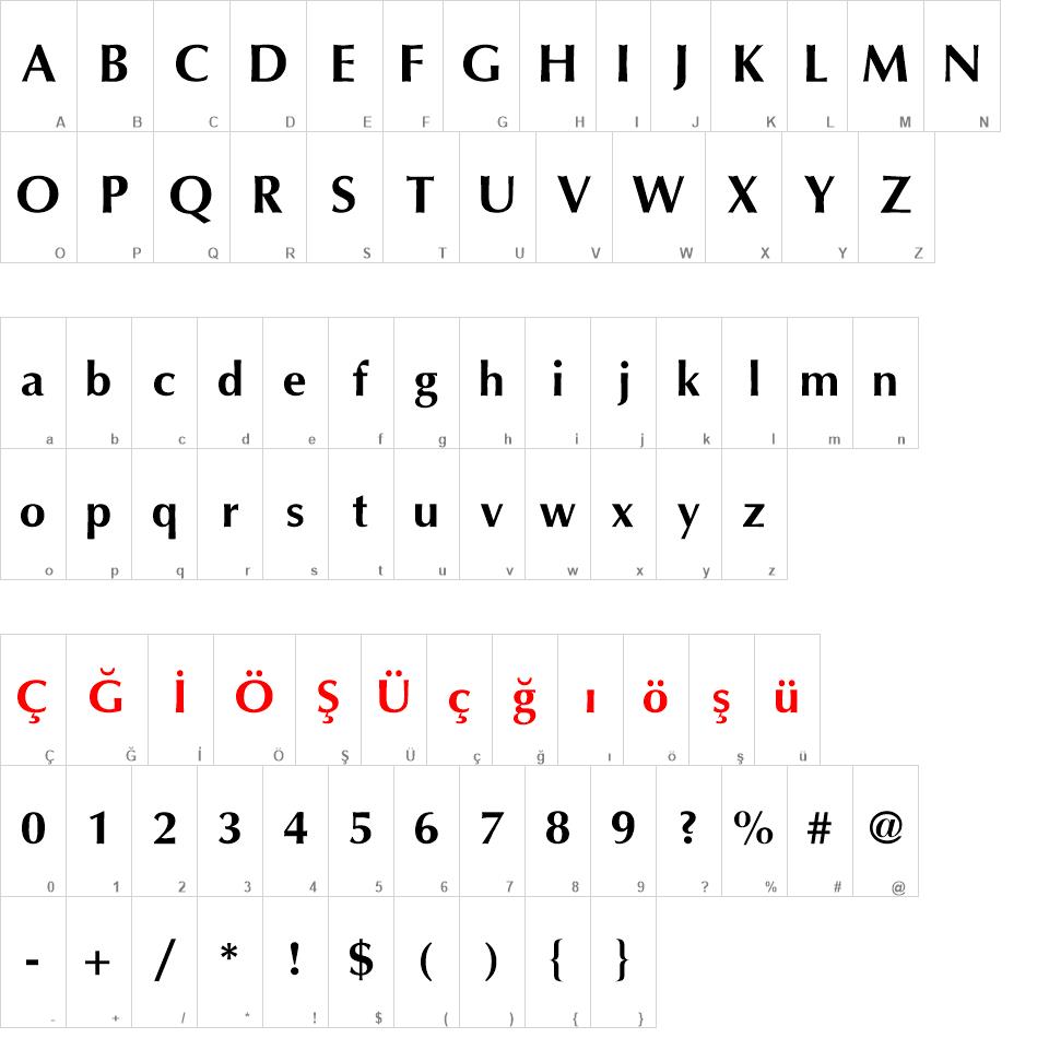 Refon Font TR Oregon font - Font Tr