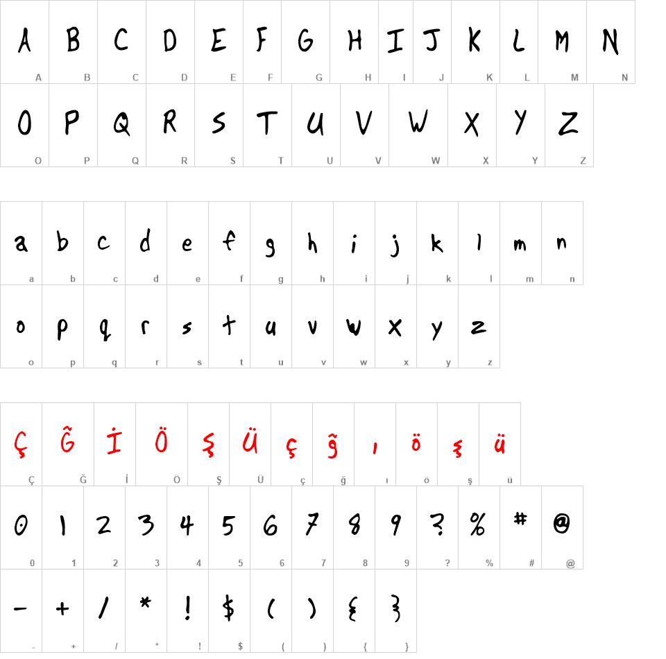 TR Anathor font