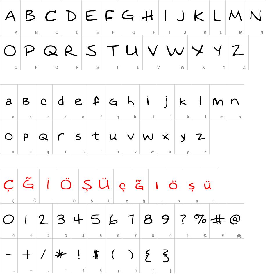 TR Augie font