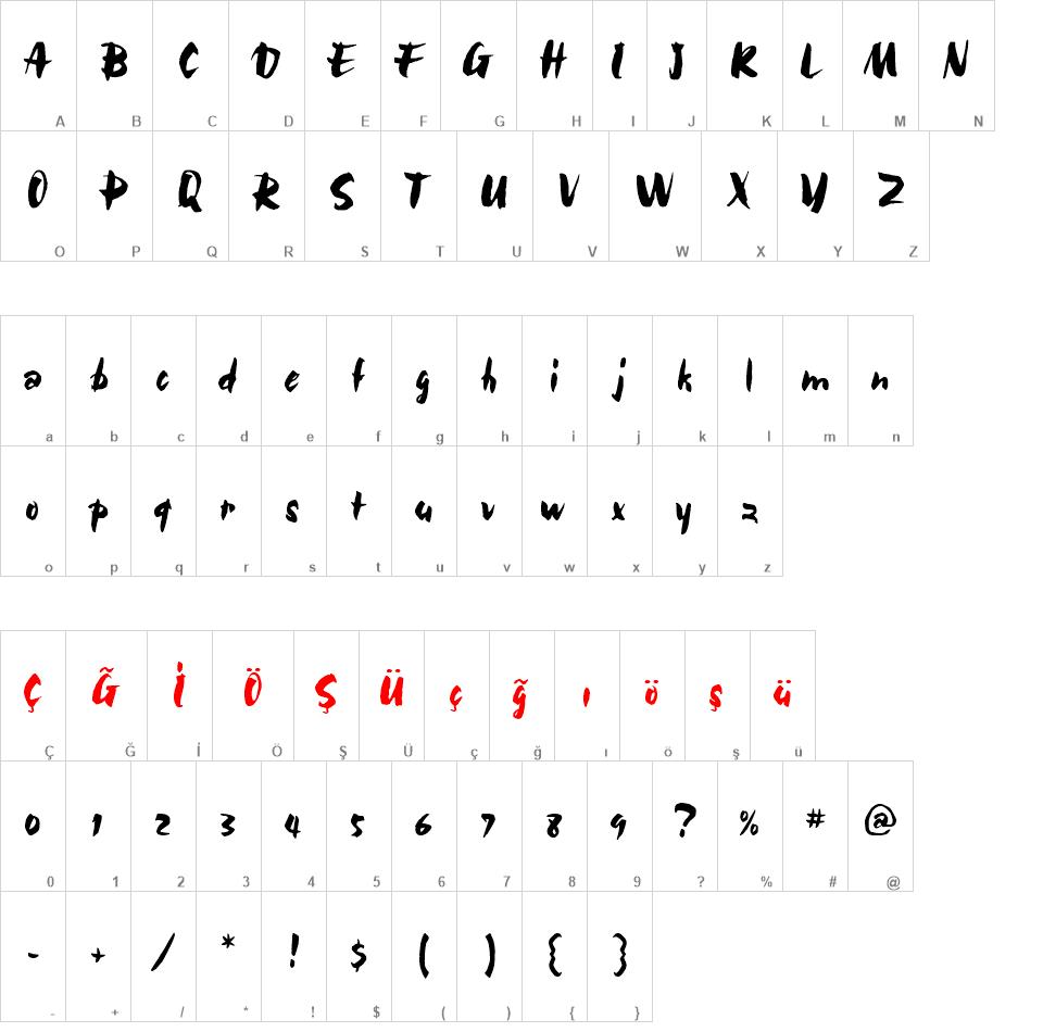 TR Bolide font