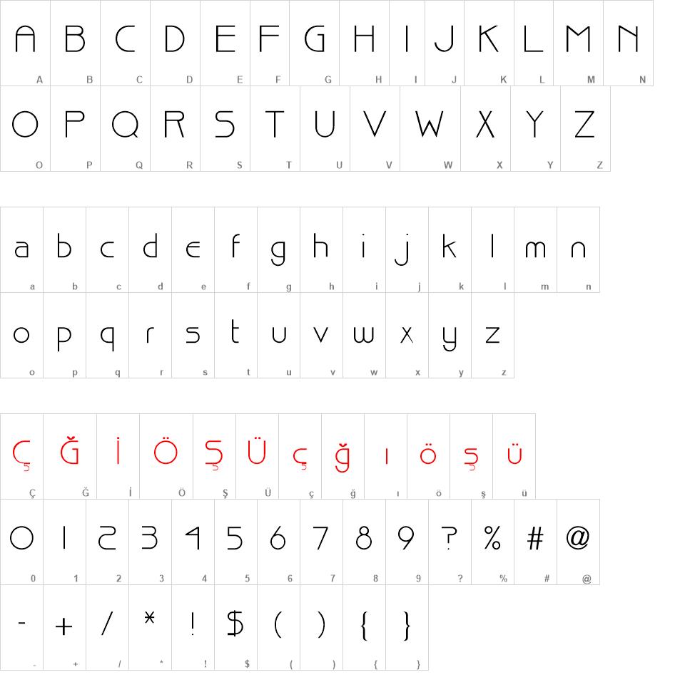 TR Brisk font