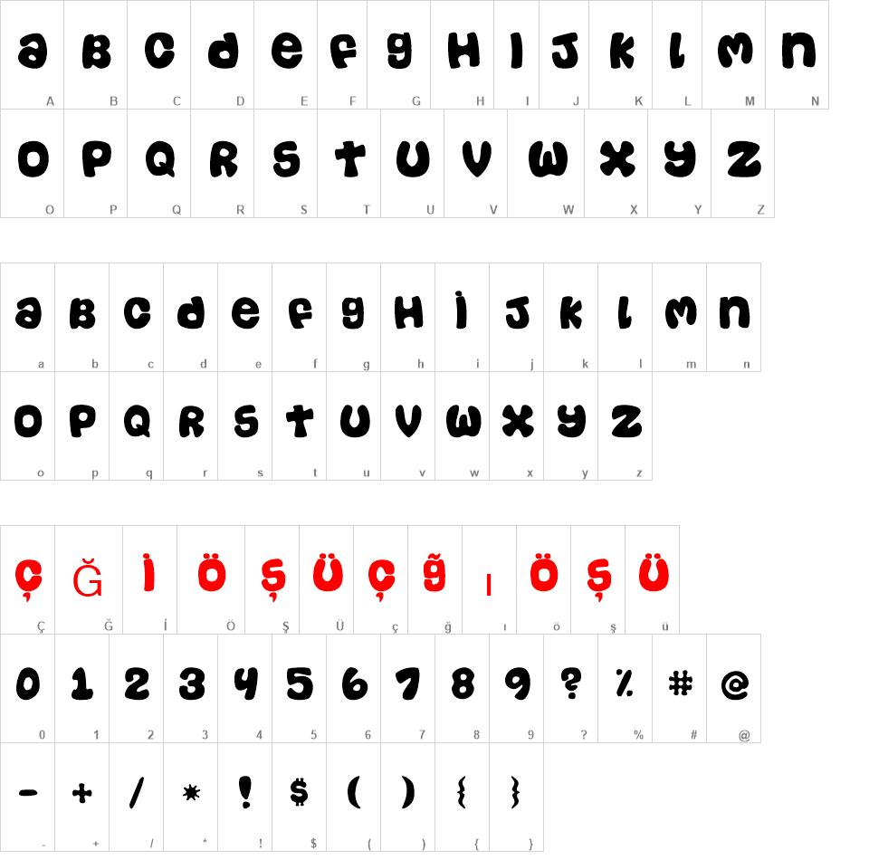 TR Casual font