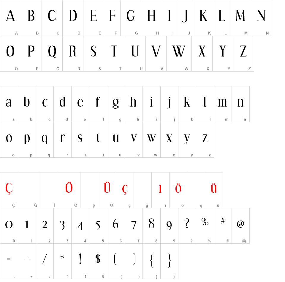 TR Effloresce font