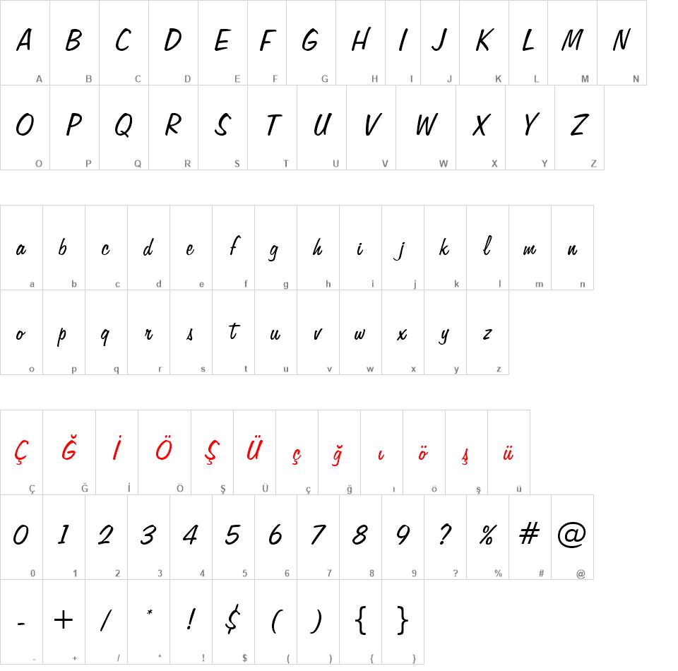 TR Freehand575 font