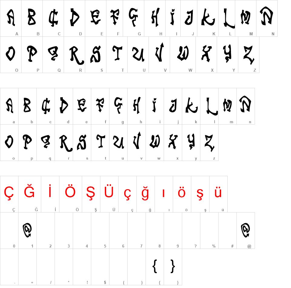 Tribal Funk font