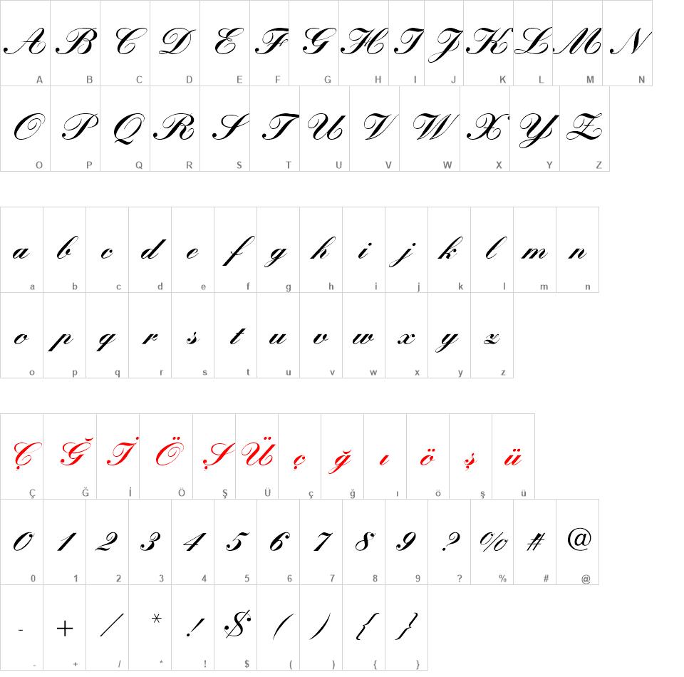 TR Kastler Bold Italic font