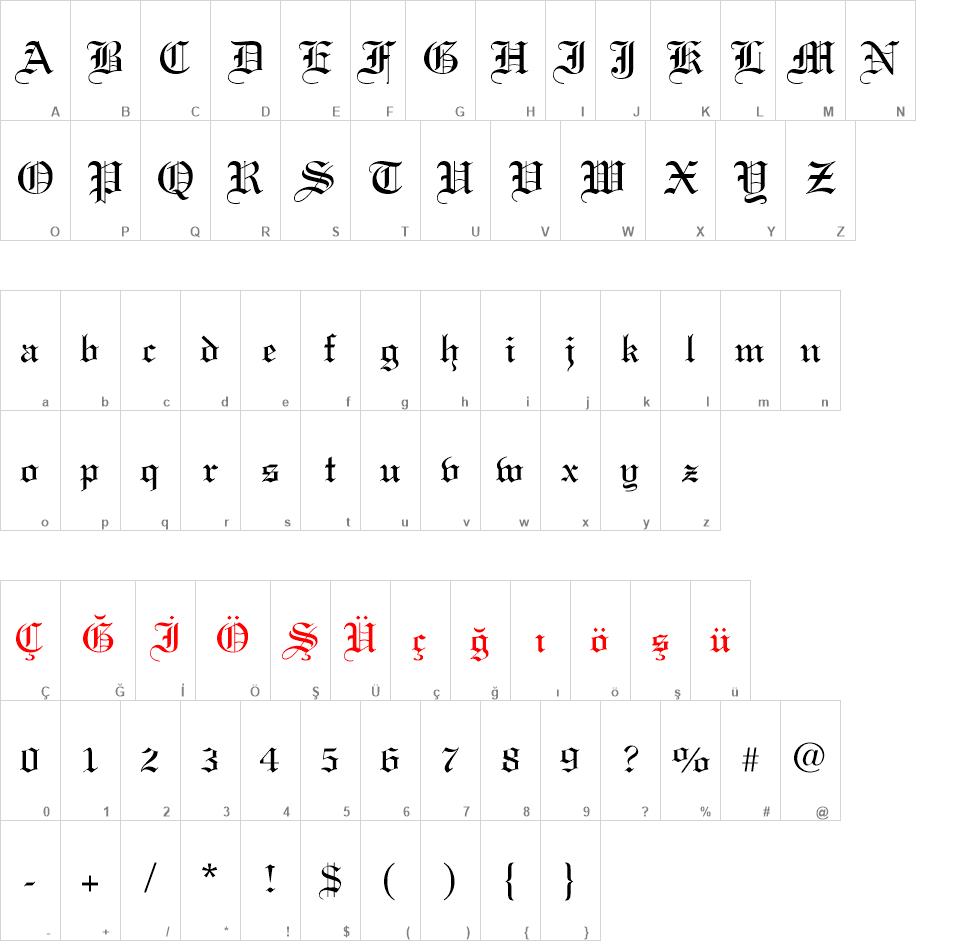 TR Lincoln Plain font