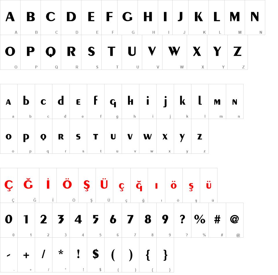 TR Penguin Bold font