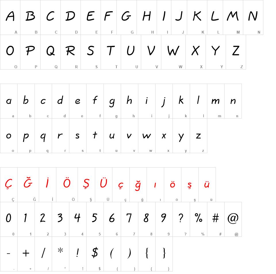 TR QuillScript Normal font