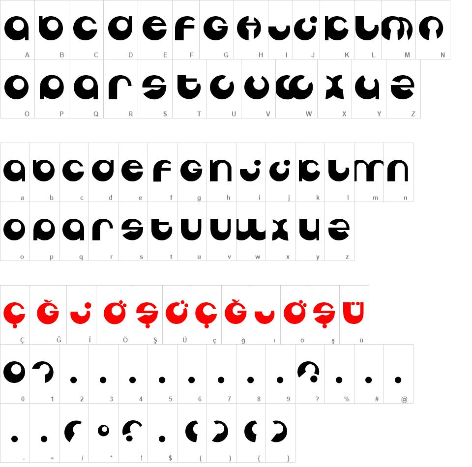 Tabun font