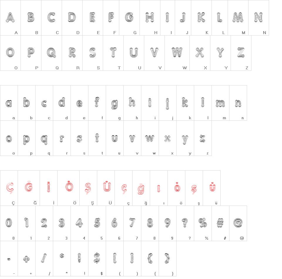 Teazer font