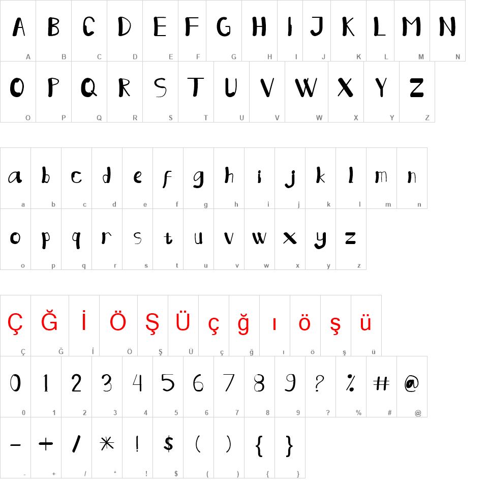 Teraja Font font