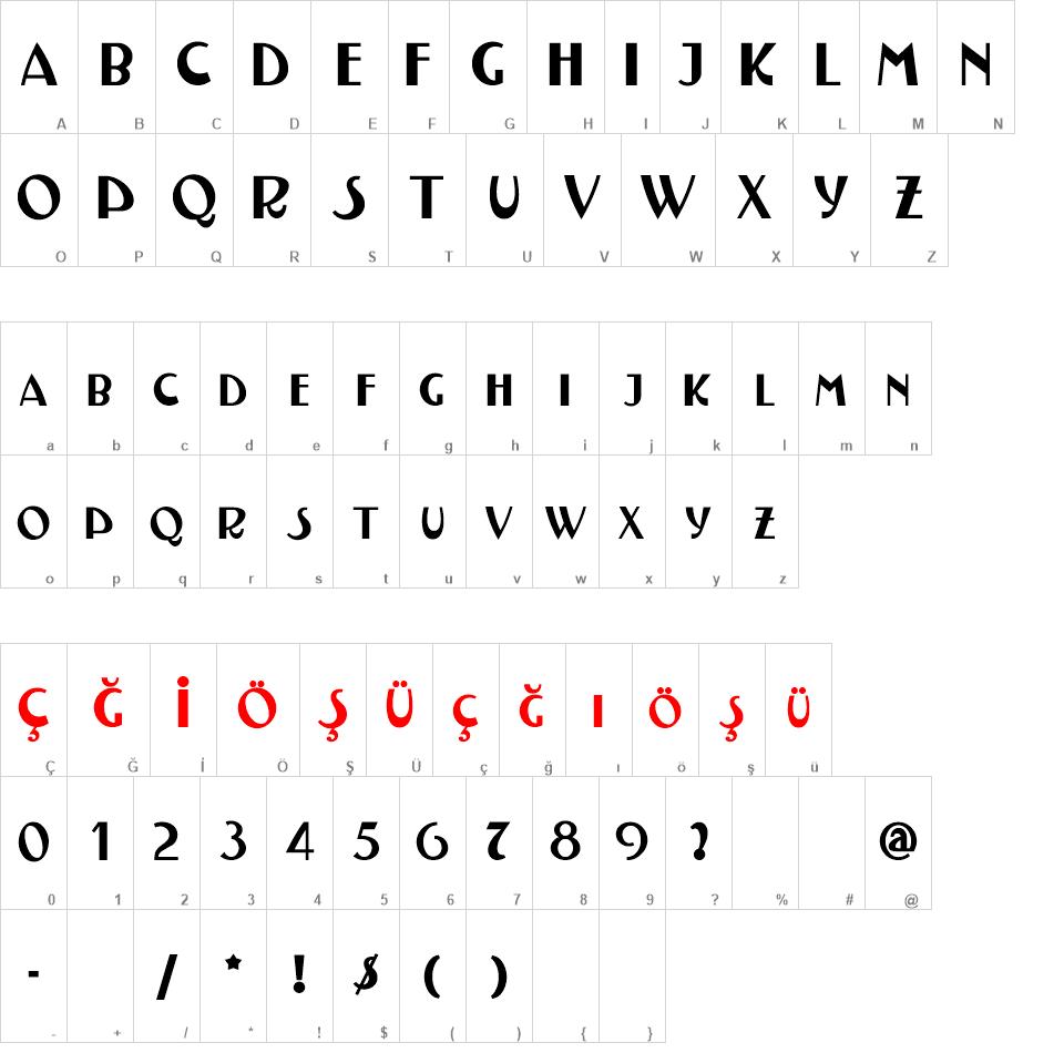 TestarossaNF font