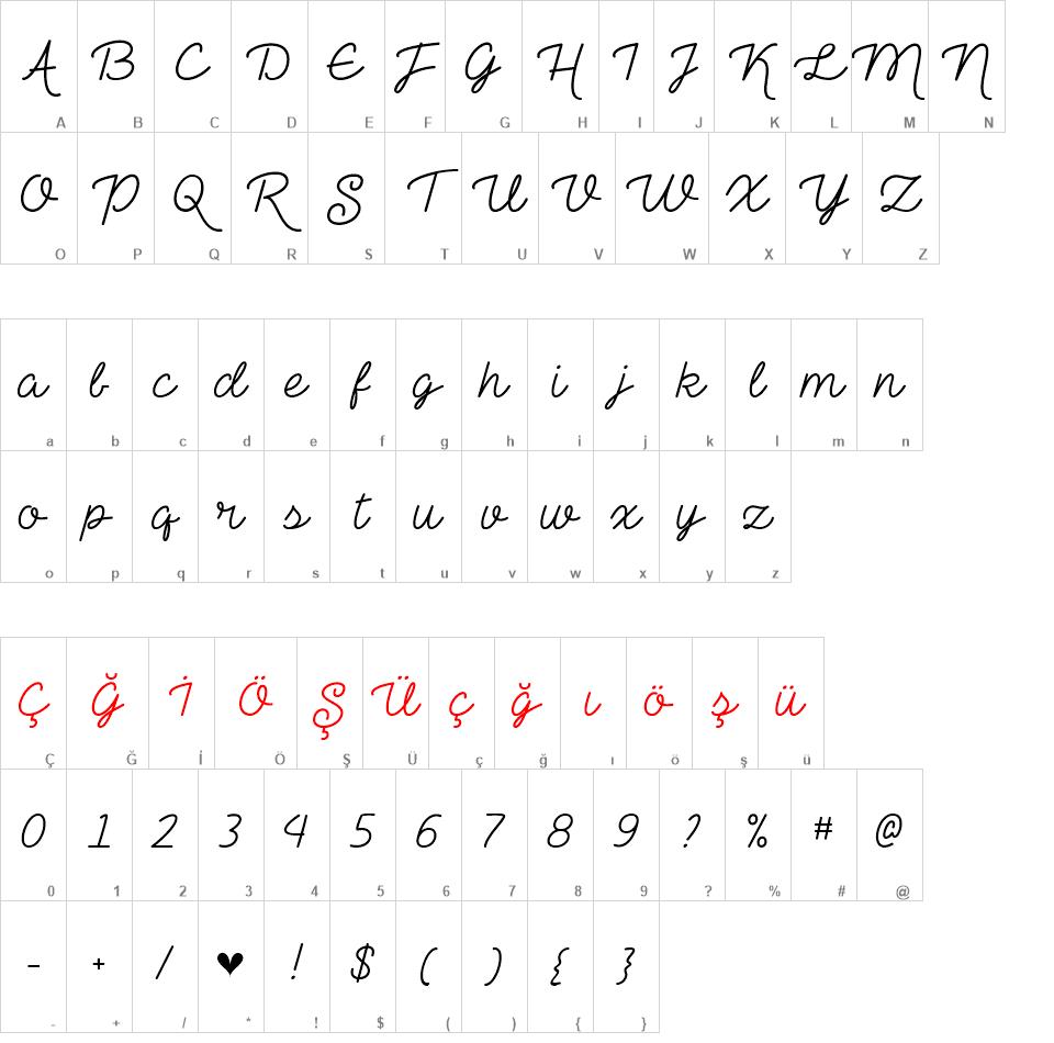 The Heart Maze font