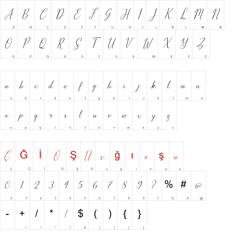 The Bellovia font