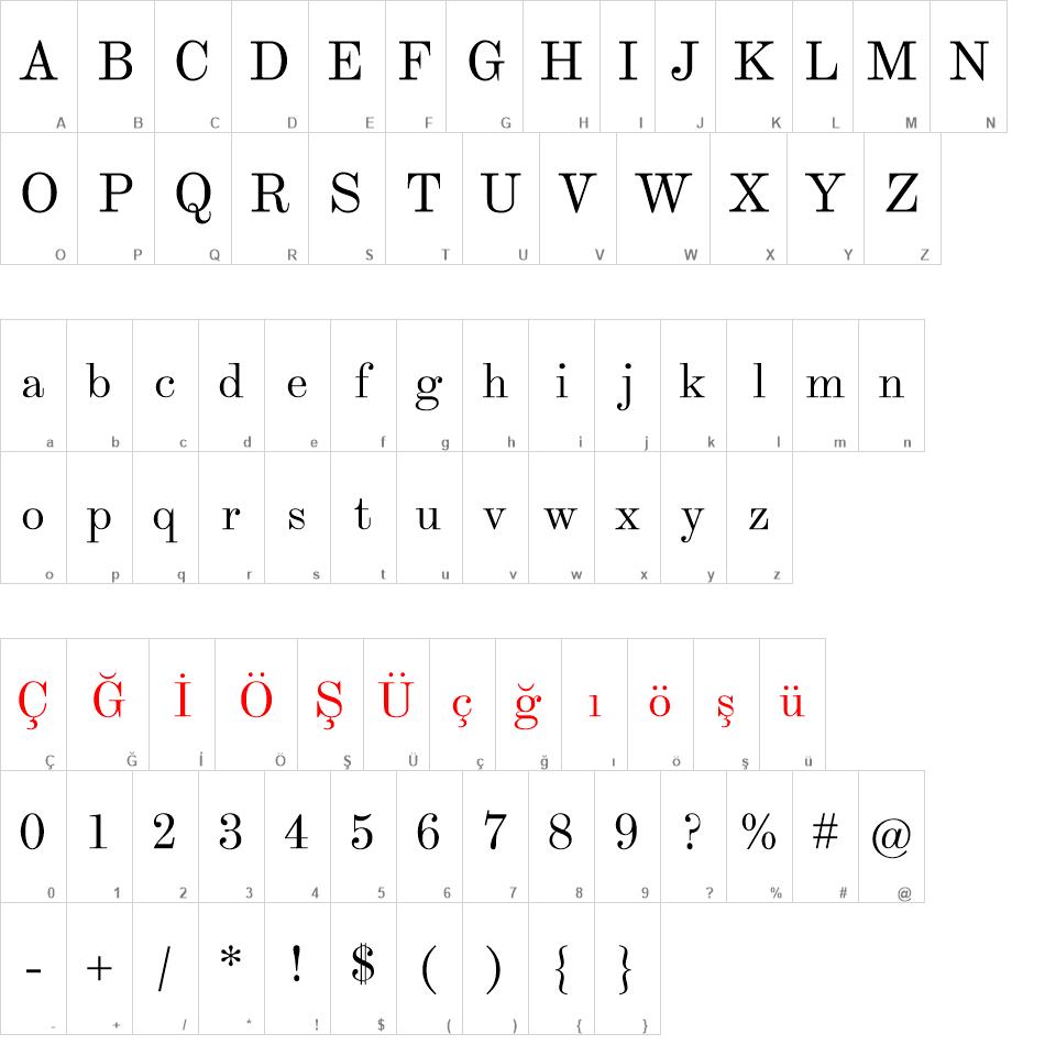 Theano Modern font