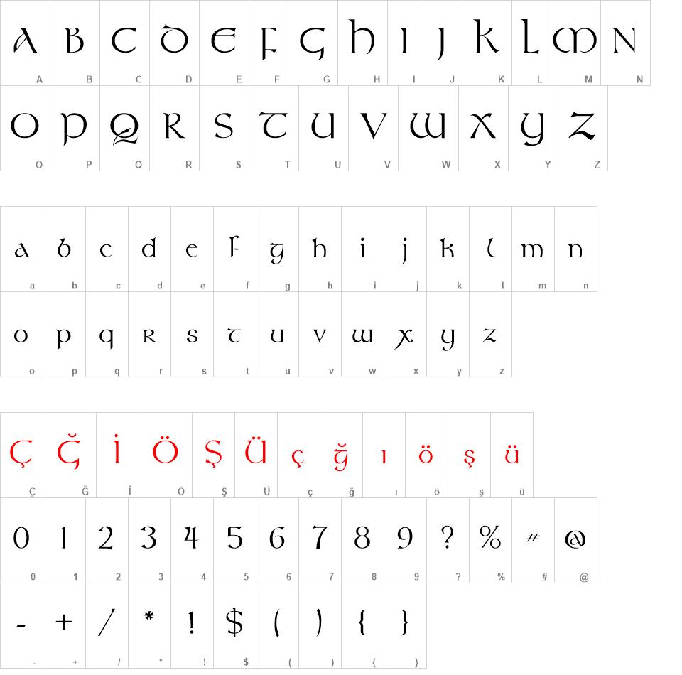 Tolkien font