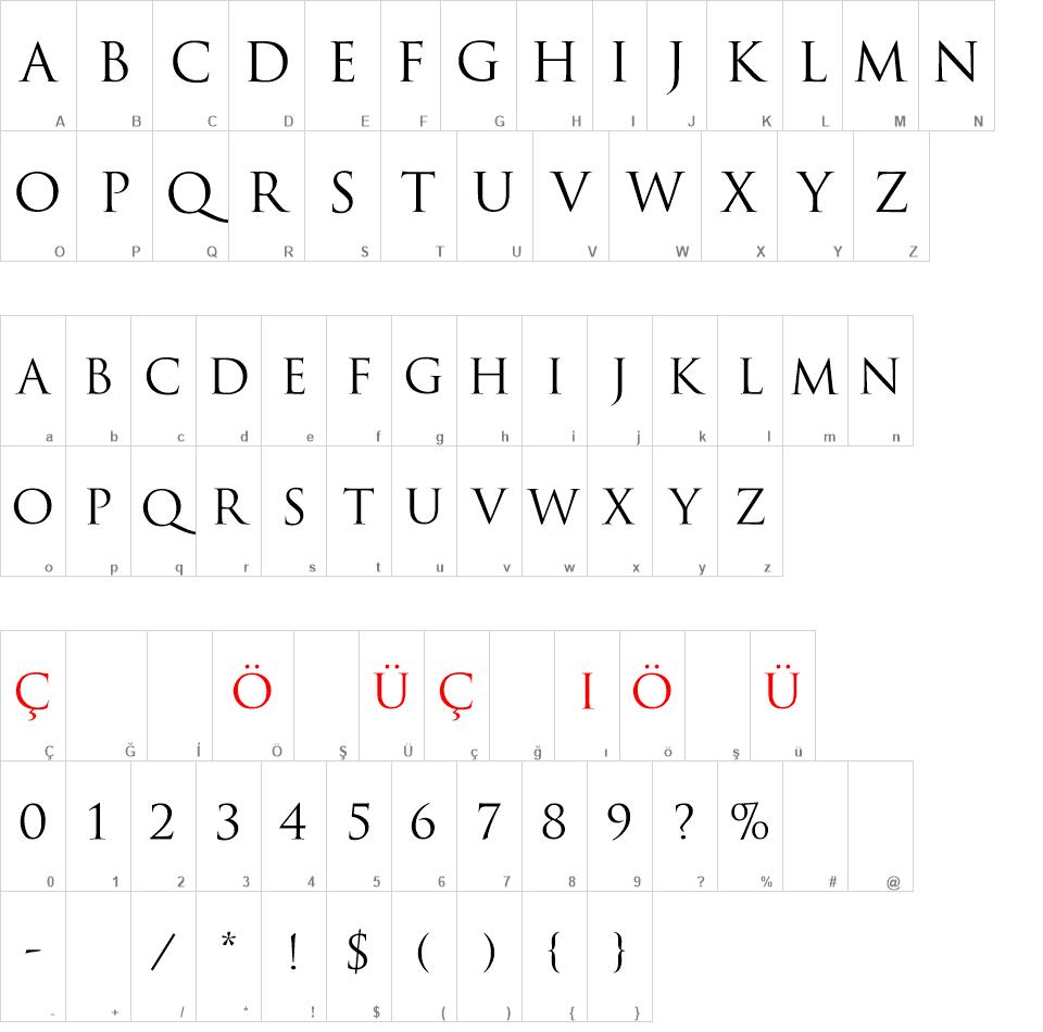 Trajan-Regular font