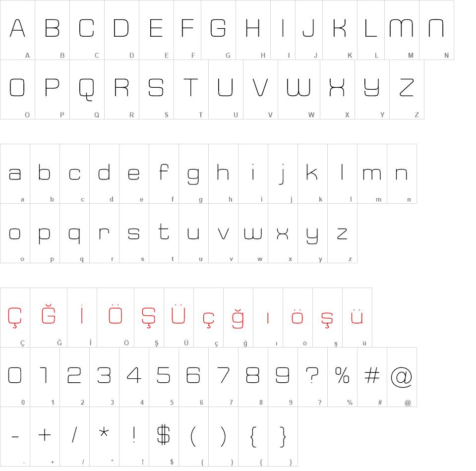 Typo Square font