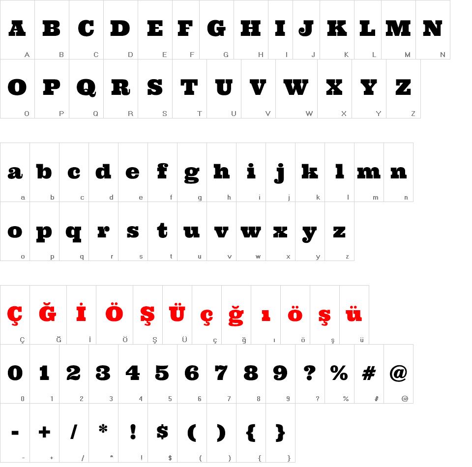 Ultra font