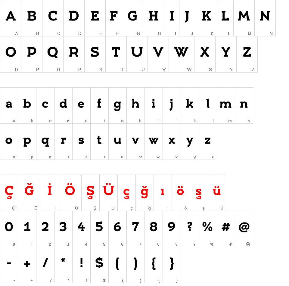 Umba Slab font