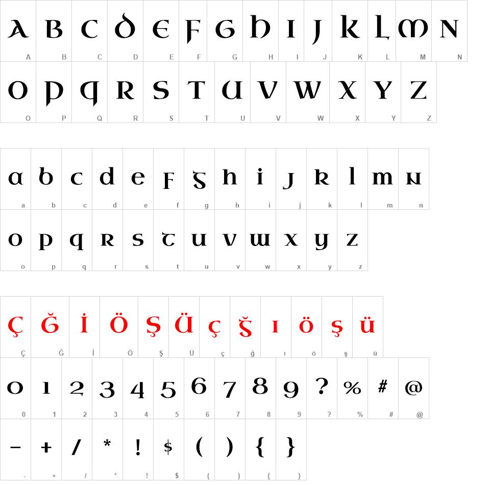 Uncial Antiqua font