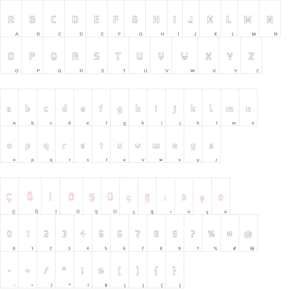 VP Pixel Pro font