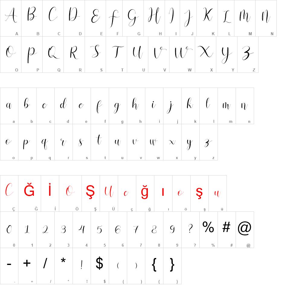 Vessia font