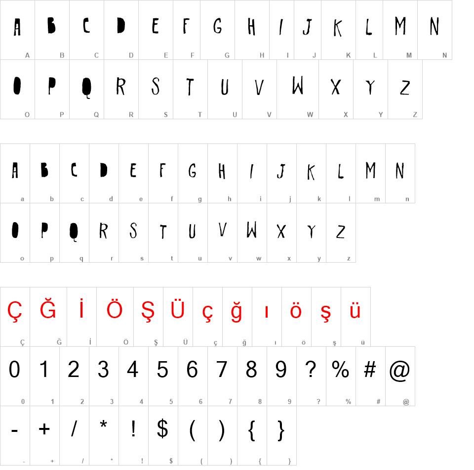 Vtks Krueza font