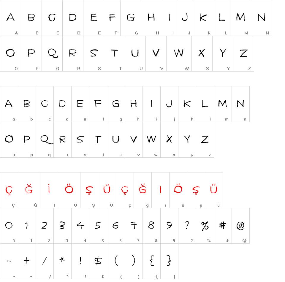 Whispering crowd font