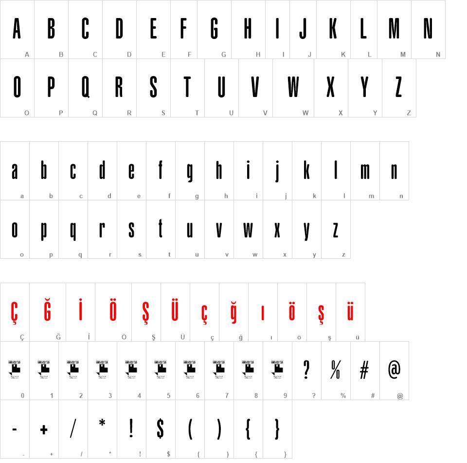 Yacarena Ultra FFP font