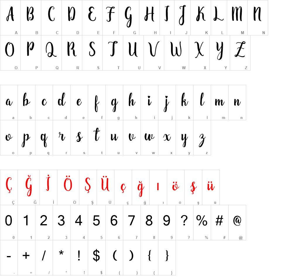 Zaheera font