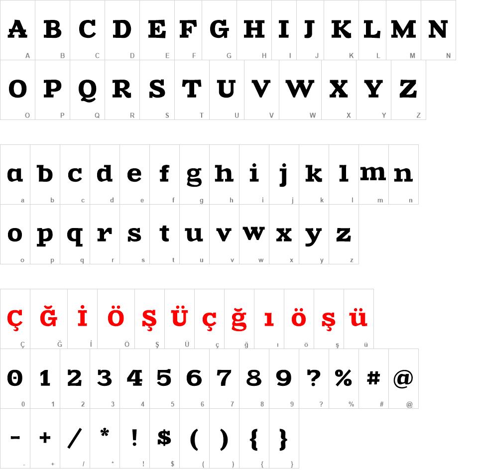 Zantrokeby font