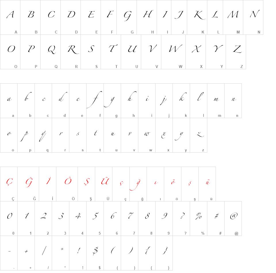 Zapfino font