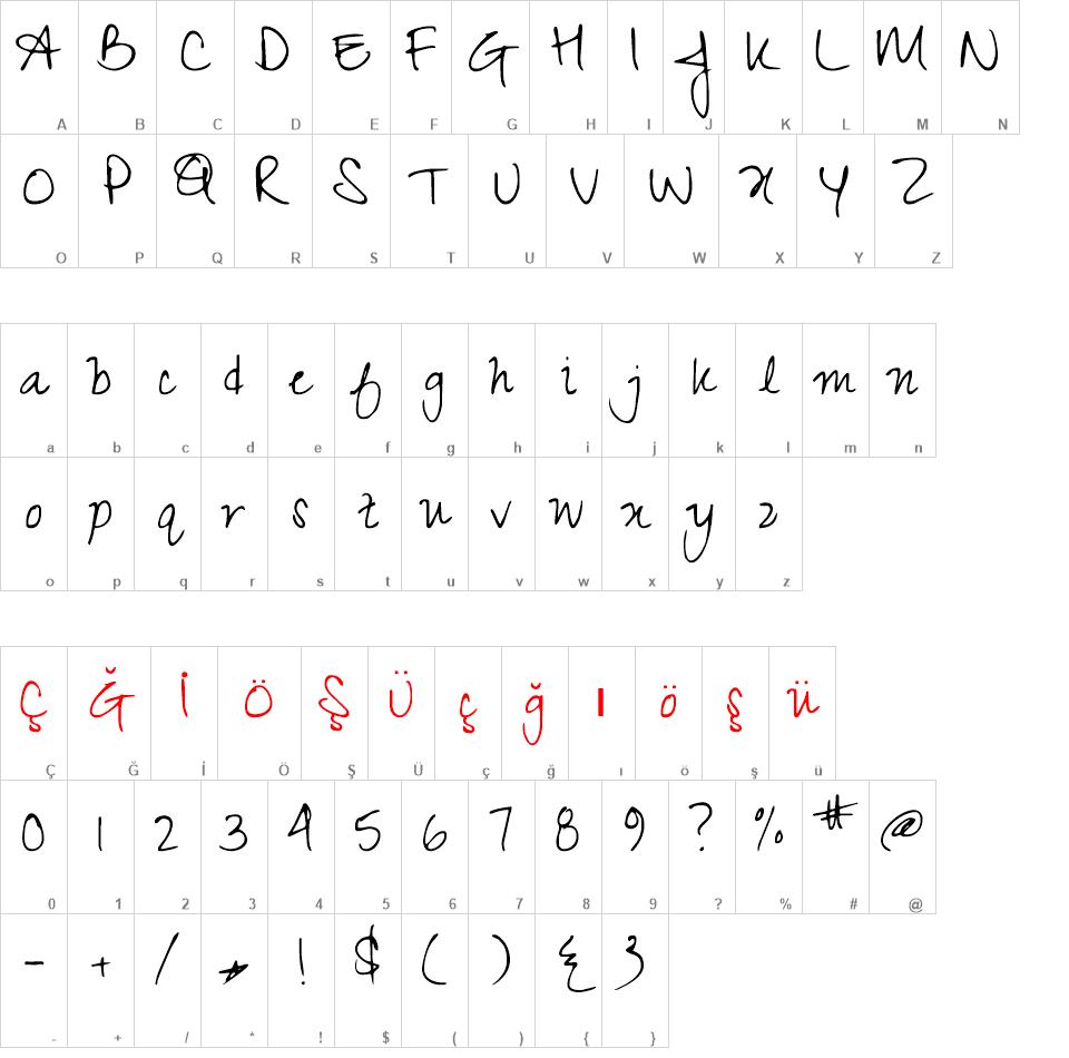 Zeyadaby font