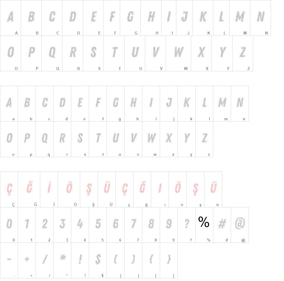 Zing Rust font