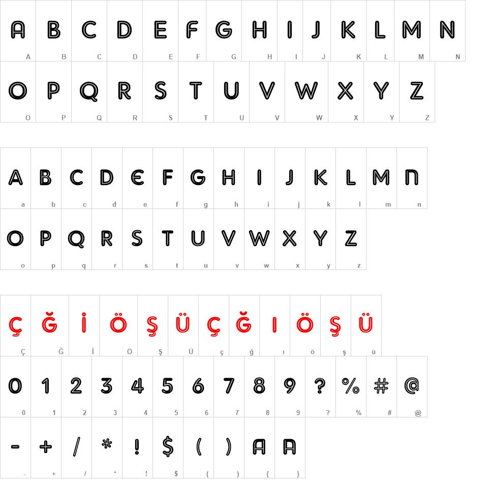 AdamGorry-Inline font