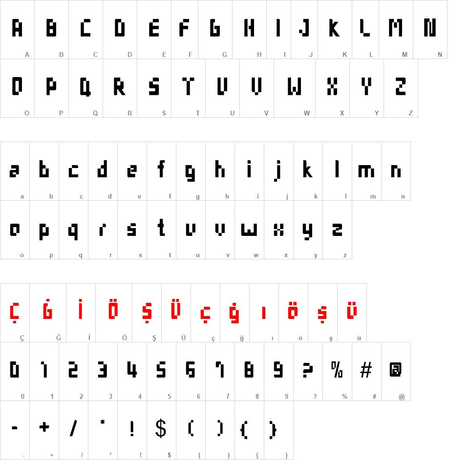 Admtas font