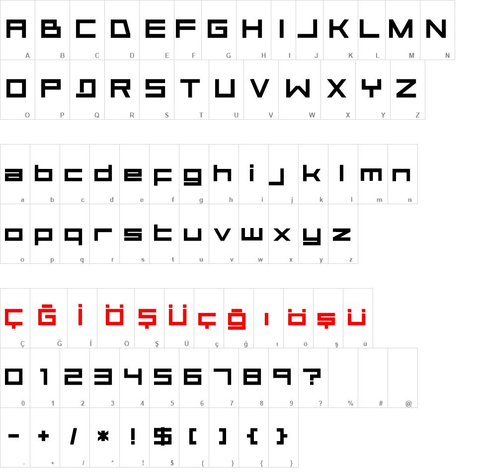 Aerial font