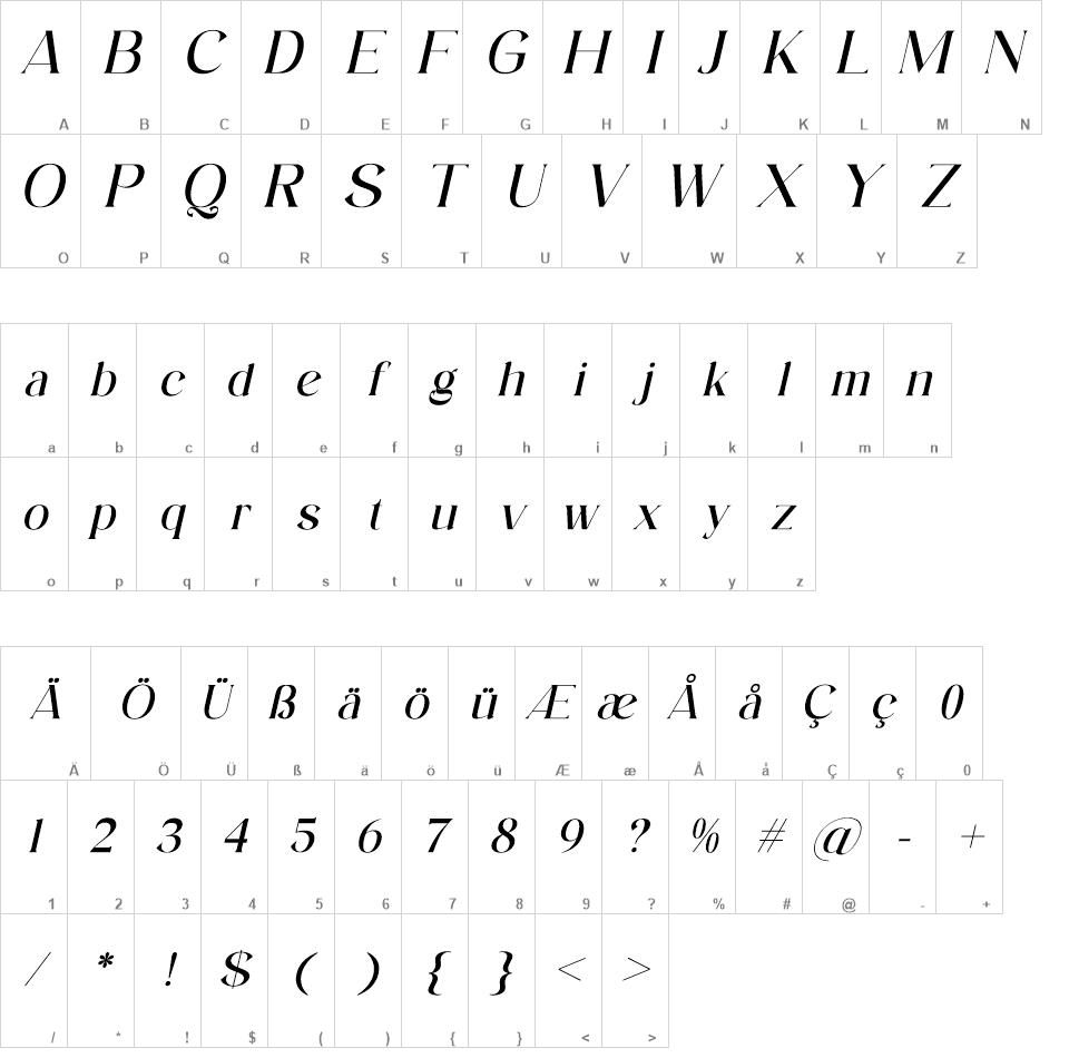 Aftesto font