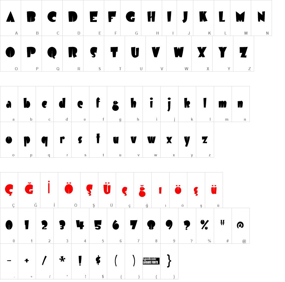 Airmole font