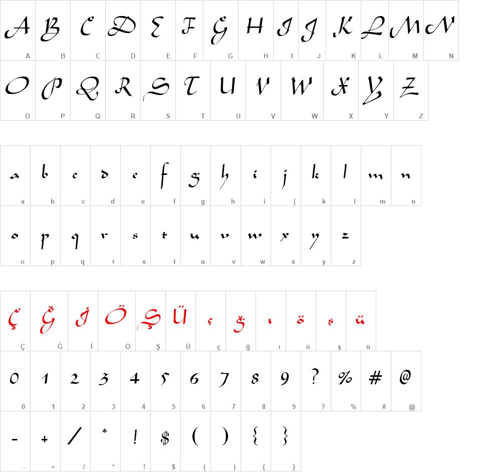 Aladdin font