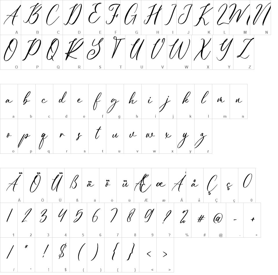 Alexanna font