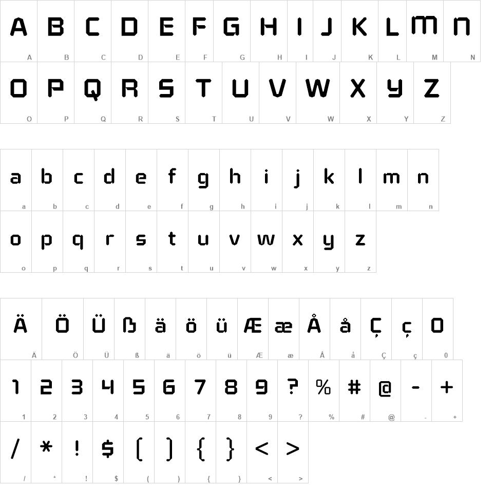 Alfaqix font