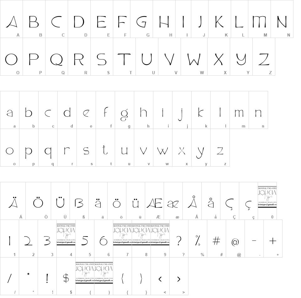 Algeron font